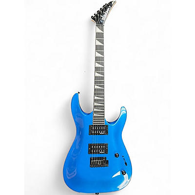 Used Jackson JS22 Dinky Metallic Blue Solid Body Electric Guitar