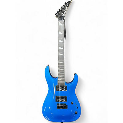 Used Jackson JS22 Dinky Metallic Blue Solid Body Electric Guitar