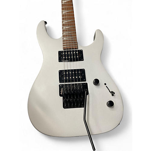 Used Jackson JS22 Dinky Metallic Silver Solid Body Electric Guitar Metallic Silver