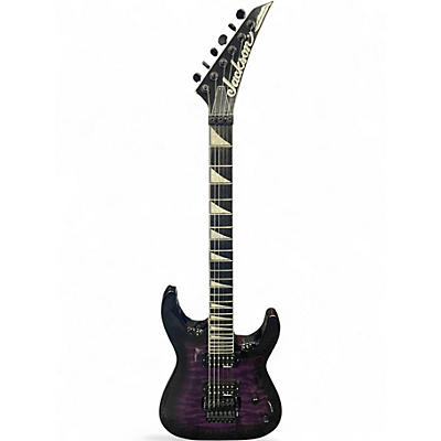 Used Jackson JS22 Dinky Purple Solid Body Electric Guitar