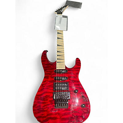 Used Jackson JS22 Dinky RED Solid Body Electric Guitar