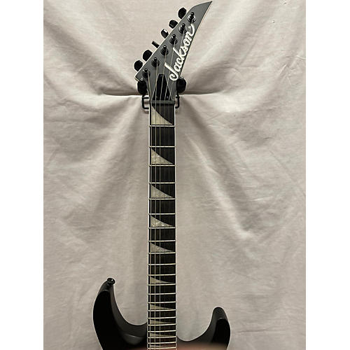 Jackson Used Jackson JS22 Dinky Satin Black Solid Body Electric Guitar Satin Black