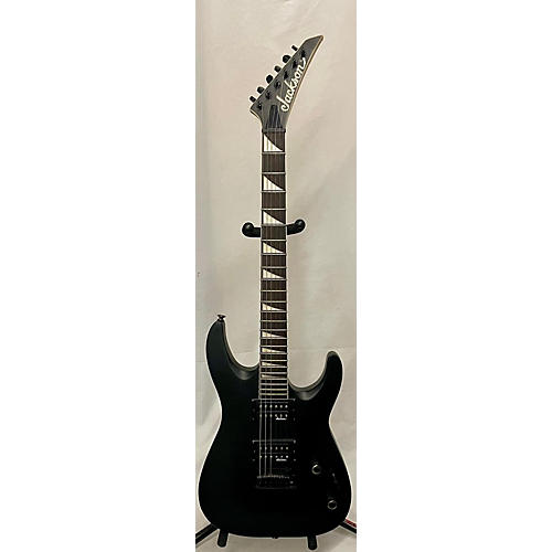 Jackson Used Jackson JS22 Dinky Satin Black Solid Body Electric Guitar Satin Black