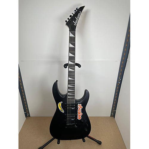 Jackson Used Jackson JS22 Dinky Satin Black Solid Body Electric Guitar Satin Black