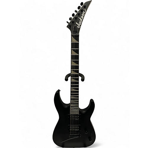 Jackson Used Jackson JS22 Dinky Satin Black Solid Body Electric Guitar Satin Black