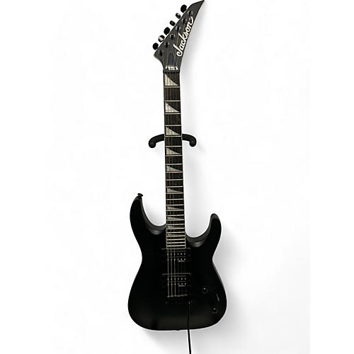 Jackson Used Jackson JS22 Dinky Satin Black Solid Body Electric Guitar Satin Black