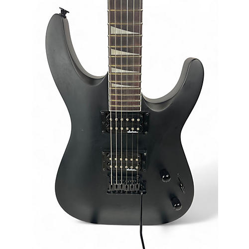 Jackson Used Jackson JS22 Dinky Satin Black Solid Body Electric Guitar Satin Black