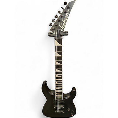 Used Jackson JS22 Dinky Satin Black Solid Body Electric Guitar