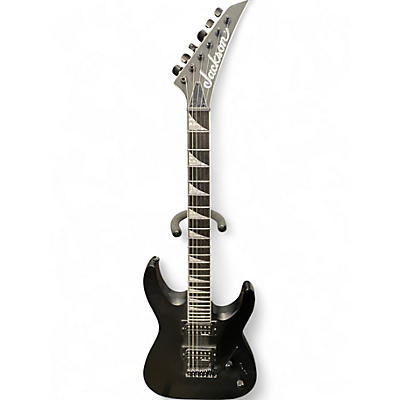Used Jackson JS22 Dinky Satin Black Solid Body Electric Guitar
