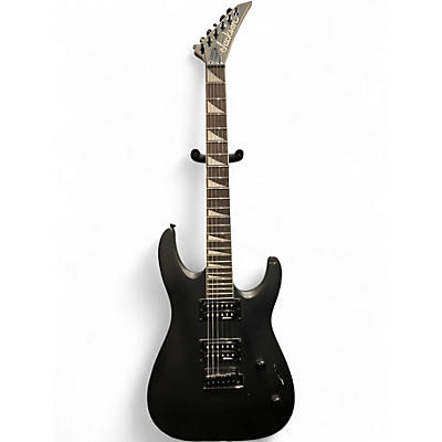 Used Jackson JS22 Dinky Satin Black Solid Body Electric Guitar