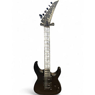 Used Jackson JS22 Dinky Satin Black Solid Body Electric Guitar