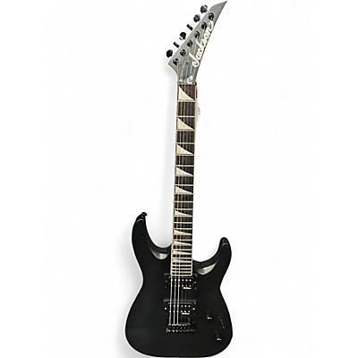 Used Jackson JS22 Dinky Satin Black Solid Body Electric Guitar