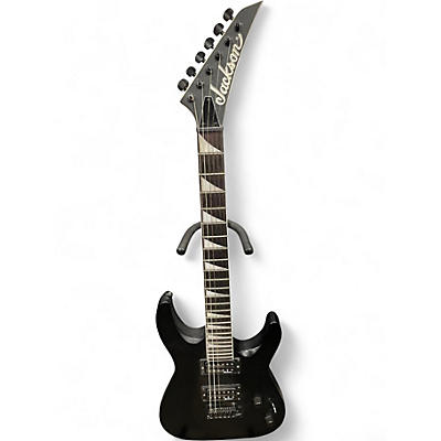 Used Jackson JS22 Dinky Satin Black Solid Body Electric Guitar