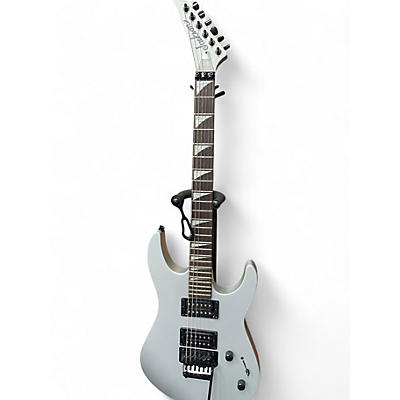 Used Jackson JS22 Dinky Silver Solid Body Electric Guitar