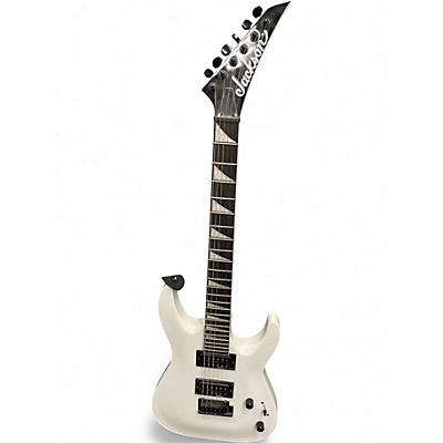 Used Jackson JS22 Dinky Snow White Solid Body Electric Guitar