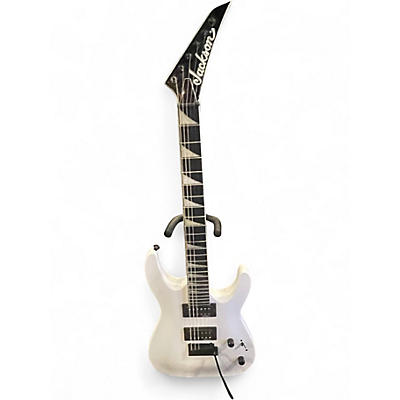 Used Jackson JS22 Dinky Snow White Solid Body Electric Guitar