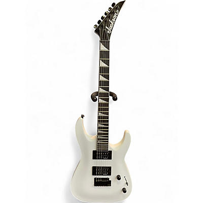 Used Jackson JS22 Dinky Snow White Solid Body Electric Guitar