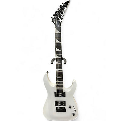 Used Jackson JS22 Dinky Snow White Solid Body Electric Guitar
