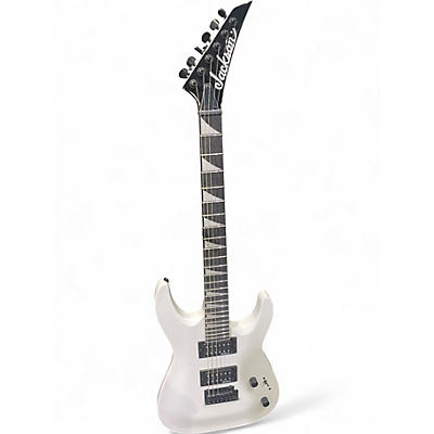 Used Jackson JS22 Dinky Snow White Solid Body Electric Guitar