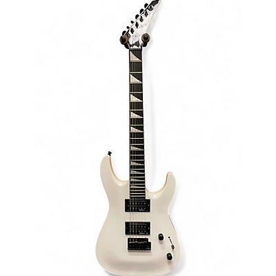 Used Jackson JS22 Dinky Snow White Solid Body Electric Guitar
