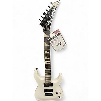 Used Jackson JS22 Dinky Snow White Solid Body Electric Guitar