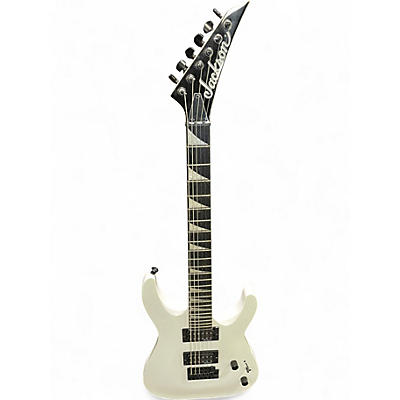 Used Jackson JS22 Dinky Snow White Solid Body Electric Guitar