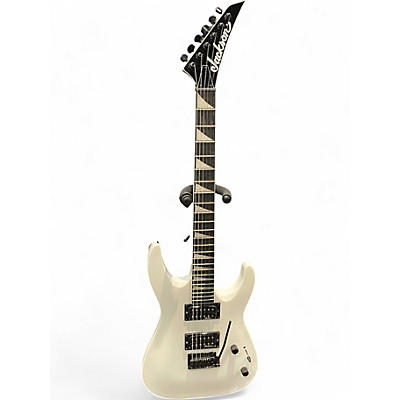 Used Jackson JS22 Dinky Snow White Solid Body Electric Guitar