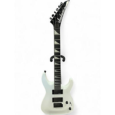 Used Jackson JS22 Dinky Snow White Solid Body Electric Guitar