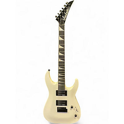 Used Jackson JS22 Dinky Snow White Solid Body Electric Guitar