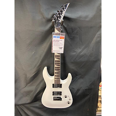 Jackson Used Jackson JS22 Dinky White Solid Body Electric Guitar