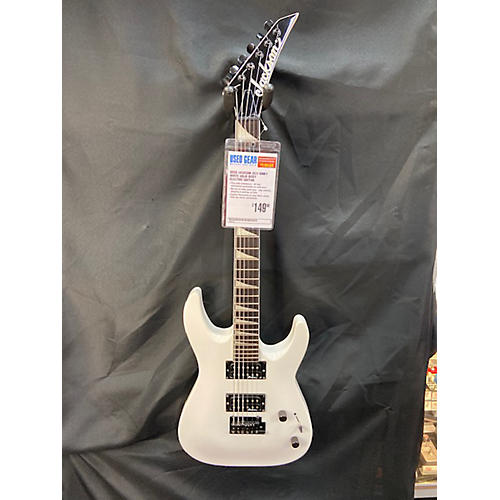 Jackson Used Jackson JS22 Dinky White Solid Body Electric Guitar White