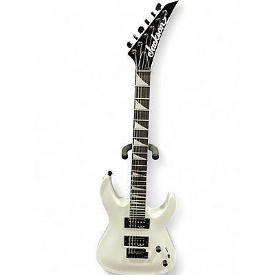 Jackson Used Jackson JS22 Dinky White Solid Body Electric Guitar