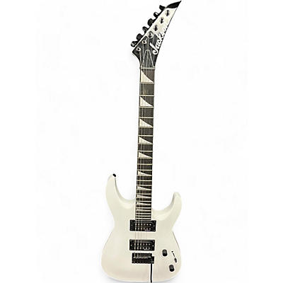 Jackson Used Jackson JS22 Dinky White Solid Body Electric Guitar