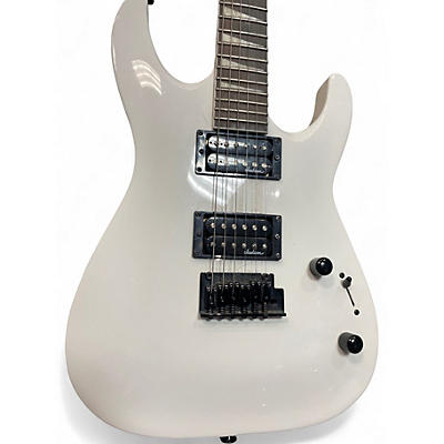Used Jackson JS22 Dinky White Solid Body Electric Guitar