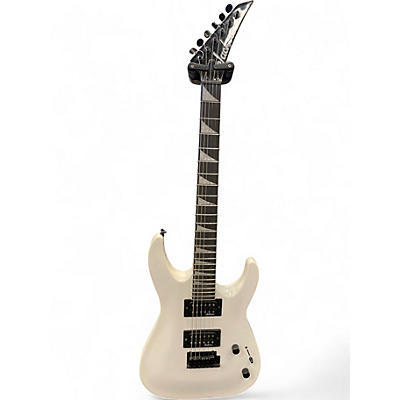 Used Jackson JS22 Dinky White Solid Body Electric Guitar