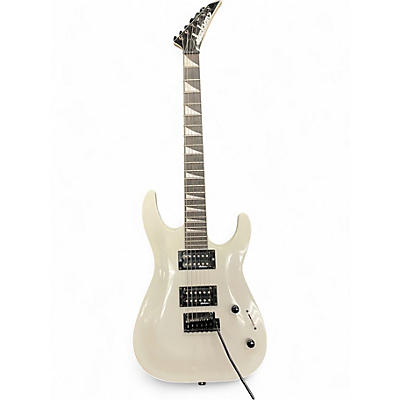 Used Jackson JS22 Dinky White Solid Body Electric Guitar