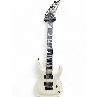 Used Jackson JS22 Dinky White Solid Body Electric Guitar