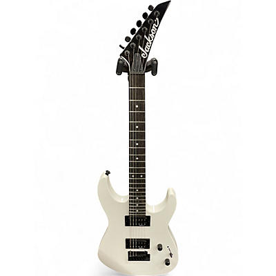 Used Jackson JS22 Dinky White Solid Body Electric Guitar