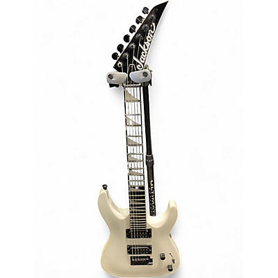 Used Jackson JS22 Dinky White Solid Body Electric Guitar