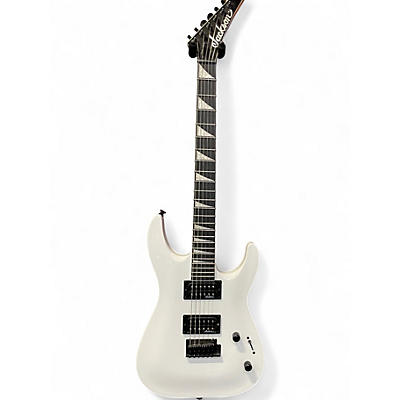 Used Jackson JS22 Dinky White Solid Body Electric Guitar