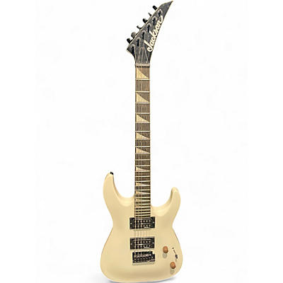 Used Jackson JS22 Dinky White Solid Body Electric Guitar