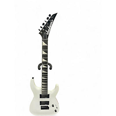 Used Jackson JS22 Dinky White Solid Body Electric Guitar