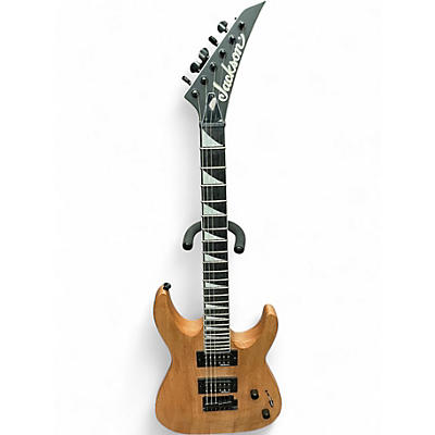 Used Jackson JS22 Dinky Worn Natural Solid Body Electric Guitar