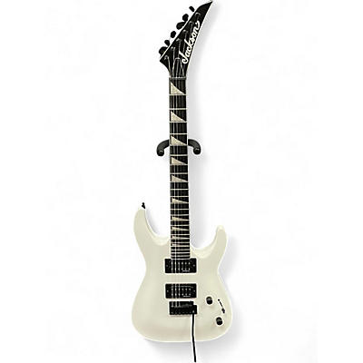 Used Jackson JS22 Dinky white Solid Body Electric Guitar