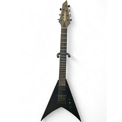 Used Jackson JS22 KING V 7 STRING Satin Black Solid Body Electric Guitar
