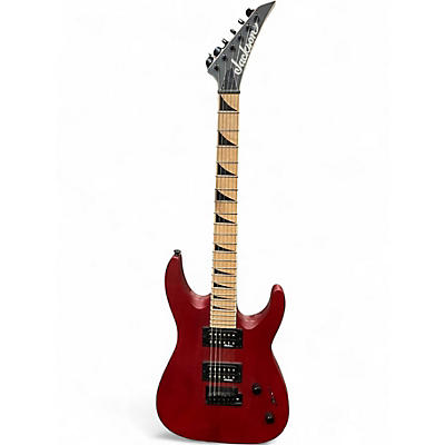 Used Jackson JS22 TRANS RED Solid Body Electric Guitar