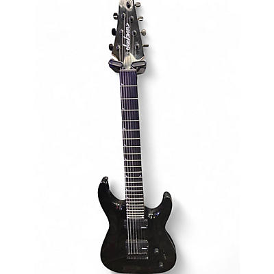 Used Jackson JS22Q-7 Black Burst Solid Body Electric Guitar