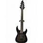 Used Jackson JS22Q-7 DKA Trans Black Solid Body Electric Guitar Trans Black