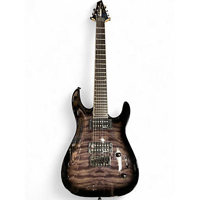 Used Jackson JS22Q-7 TRANSPARENT BLACK BURST Solid Body Electric Guitar