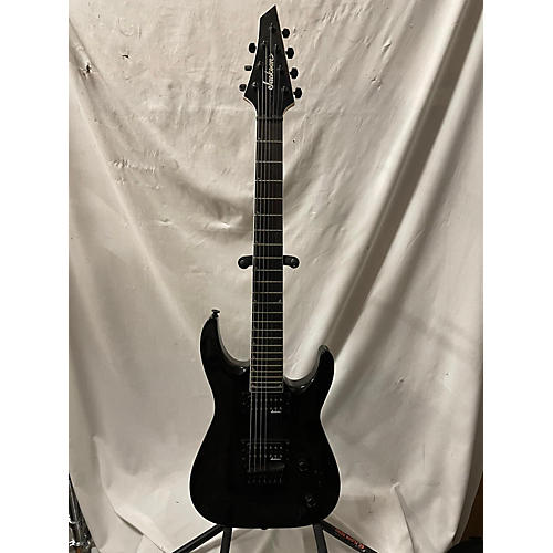 Jackson Used Jackson JS22Q-7 Trans Black Solid Body Electric Guitar Trans Black